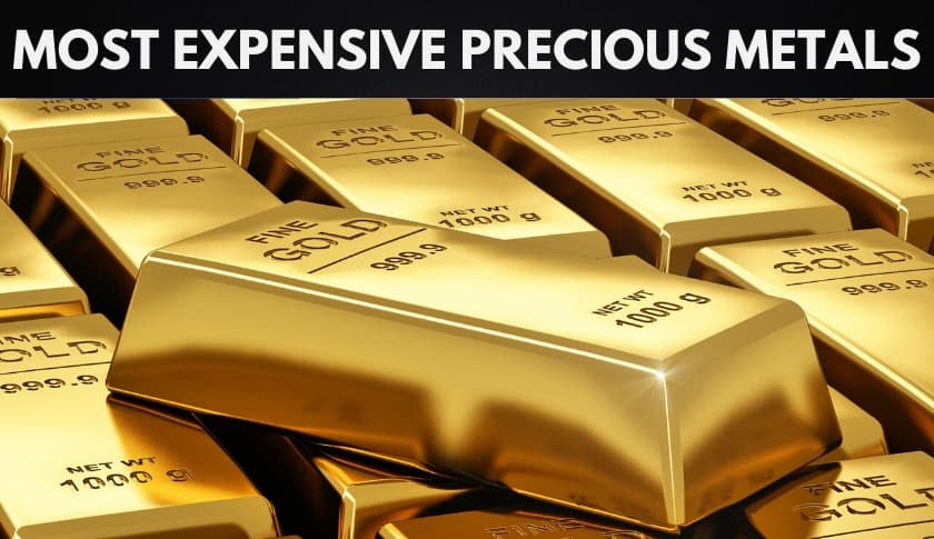 The Most Expensive Precious Metals in the World