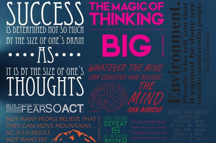 Lessons Learned from The Magic of Thinking Big