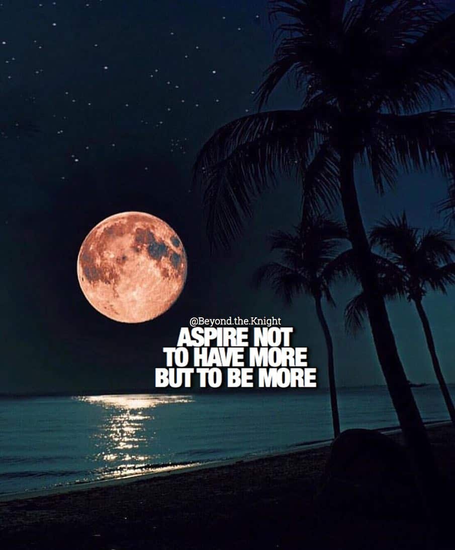 Aspire not to have more, but to be more. - Oscar Romero quote