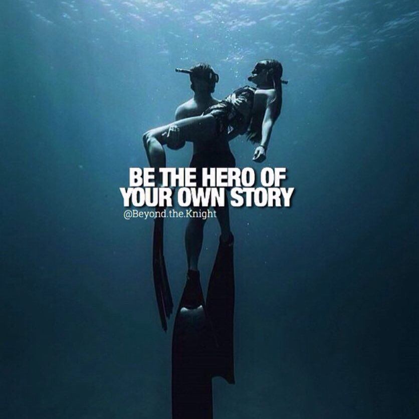 “Be the hero of your own story.” - Greg Boyle quote
