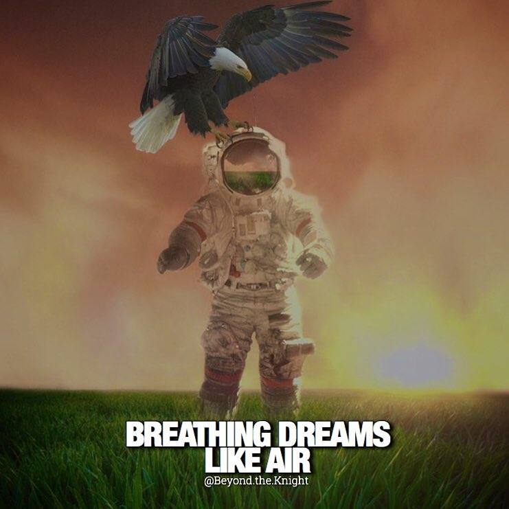 “Breathing dreams like air.” - quote