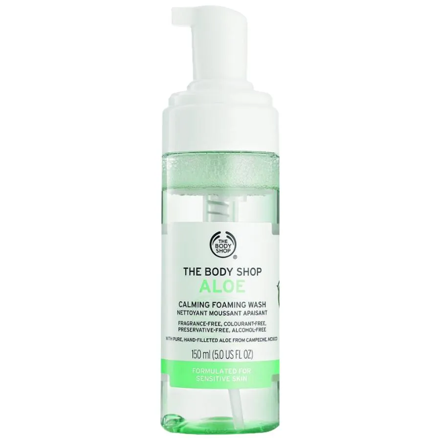40146313 2 the body shop aloe calming foaming face wash 15 Best Face Wash for Oily Skin Men (2023)