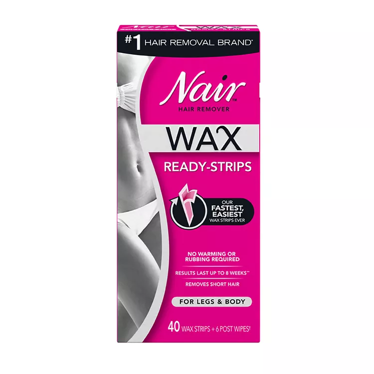 nair waxstrips legs body detail new 3356c2e677f54d30bca52dce8a9f288e The 10 Best At-Home Wax Strips To Buy
