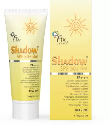 40 shadow spf 30 gel 30 fixderma original imagcsfs6agkpzhg 11 Best No White Cast Sunscreen In India For Every Skin Types