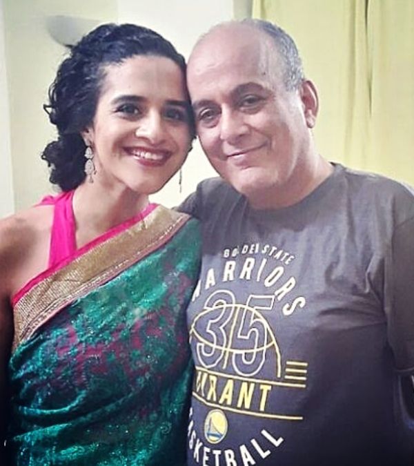 Meher Mistry with her Father