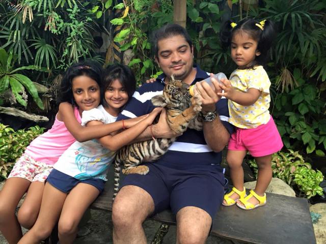 Shardul Singh Bayas loves animals