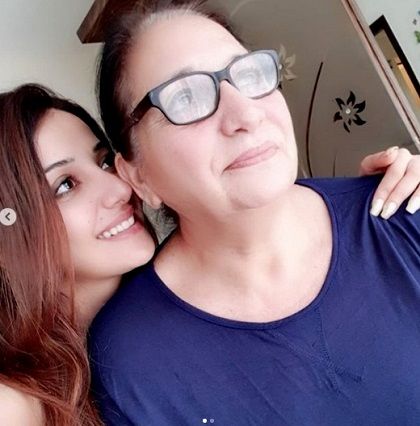 Sonia Mann with her mom Paramjit kaur
