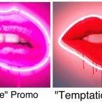 Kylie Jenner vs Sarah Pope Neon Lip Art